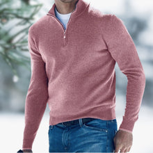 Henry | Eleganter Herren-Pullover aus Feinstrick zum Schichten in Rosa