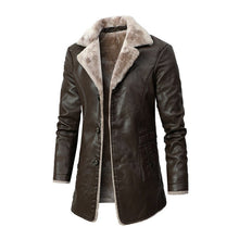 Emil | Eleganter Herrenmantel für Herbst und Alltag in Braun