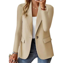 Isabella | Eleganter Klassischer Blazer in Beige