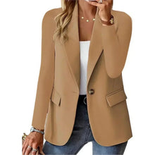 Isabella | Eleganter Klassischer Blazer in Braun