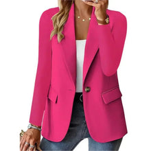 Isabella | Eleganter Klassischer Blazer in Rosa