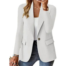 Isabella | Eleganter Klassischer Blazer in Weiß