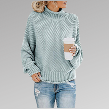 Alina | Eleganter zeitloser Pullover für Damen im Herbst in Blau