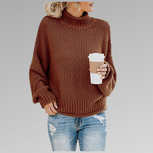 Alina | Eleganter zeitloser Pullover für Damen im Herbst in Braun