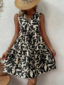Elena | Luftiges Sommerkleid in Schwarz