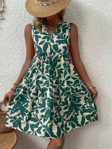 Elena | Luftiges Sommerkleid in Grün