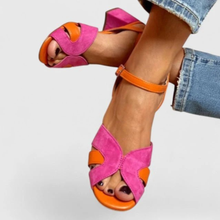 Eleonora | Damen Rosa Sandalen Mit Riemchen in Rosa