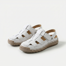 Elina – Verstellbare Komfort Sandalen in Weiß