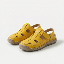 Elina – Verstellbare Komfort Sandalen in Gelb