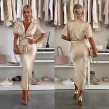 Elyn | Stilvolles Midikleid in Gold