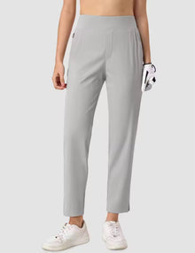 Emery™ - Elegante Komforthose in Hellgrau