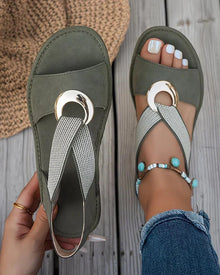 Albie | Aktive Support-Sandalen in Grün