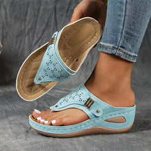 Rochelle™ - Sandalen mit Keilabsatz Komfort & Halt in Himmelblau