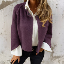 Helena | Federleichte Kurzjacke in Lila