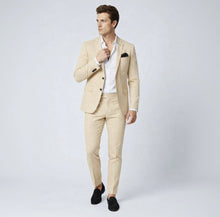 Anzug (2-tlg.Set) für Herren im Slim Fit in Khaki