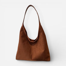 Schultertasche Damen im minimalistischen Design in Taupe