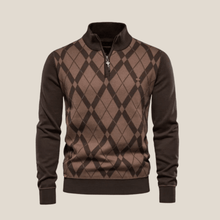 Florian™ - Eleganter Herrenpullover in Marron