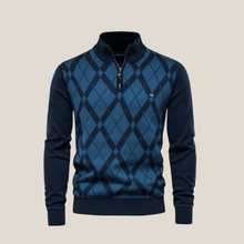 Florian™ - Eleganter Herrenpullover in Bleu