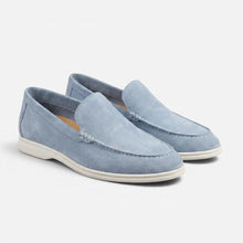 Orthopädische Loafer Klassisch Slip On Freizeit Schuhe in Blau