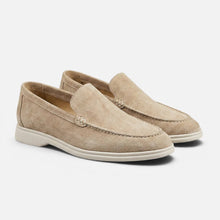 Orthopädische Loafer Klassisch Slip On Freizeit Schuhe in Beige