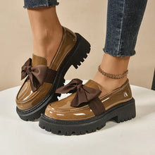 Ivy - Loafer mit Schleife in Braun