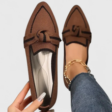 Gudrun | Damen Loafer Schuhe komfortabel und vielseitig in Khaki