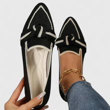 Gudrun | Damen Loafer Schuhe komfortabel und vielseitig in Schwarz