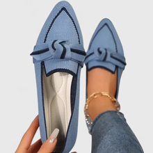 Gudrun | Damen Loafer Schuhe komfortabel und vielseitig in Hellblau