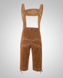 Nico | Herren Authentische Lederhose zum Oktoberfest in Khaki