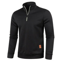 Max | Herren Casual Pullover im Rollkragen-Stil in Schwarz
