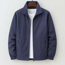 Noah | Herren Elegante Leichte Jacke für Herbst in Blau