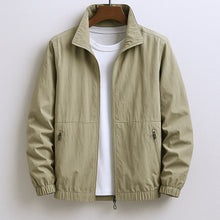 Noah | Herren Elegante Leichte Jacke für Herbst in Khaki