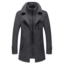 Noah | Herren Elegante Wollmischung-Jacke für Herbst in Grau