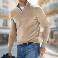 Jakob | Herren Eleganter Leichter Pullover für den Herbst in Braun