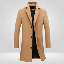 Ben | Herren eleganter Mantel zeitlos für Herbst in Beige