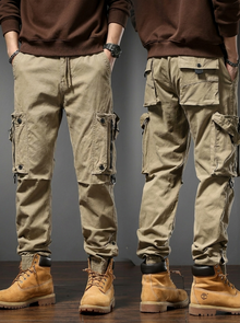 Elias | Herren Hose im Tactical-Stil für jeden Tag in Beige