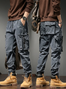 Elias | Herren Hose im Tactical-Stil für jeden Tag in Grau