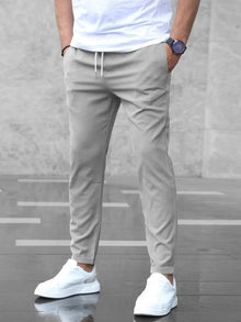 Max | Herren Hose mit Tailored-Fit zum Kombinieren in Grau