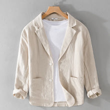 David | Herren Jacke aus Polyester im lässigen Stil in Beige