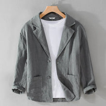 David | Herren Jacke aus Polyester im lässigen Stil in Dunkelgrau