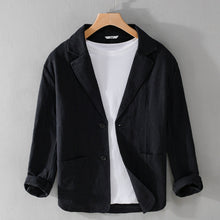 David | Herren Jacke aus Polyester im lässigen Stil in Schwarz