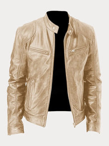 Finn | Herren Jacke im klassischen Stil für Herbst in Goldfarben