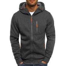Anton | Herren Jacke mit Reißverschluss für Herbst in Dunkelgrau