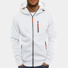 Anton | Herren Jacke mit Reißverschluss für Herbst in Weiß
