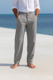 Jakob | Herren Leichte Sommerhose im Casual-Stil in Grau