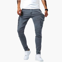 Jakob | Herren Stretch Cargo-Hose zum Alltag in Grau