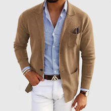 Anton | Herren Strickjacke für Beruf und Alltag in Beige
