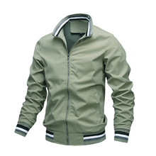 Julian | Herren Übergangsjacke im modernen Casual-Stil in Grün