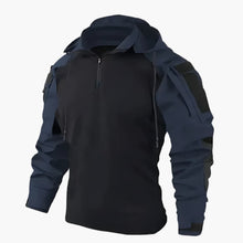 Luca | Herren Utility Übergangsjacke mit Taktischem Design in Dunkelblau