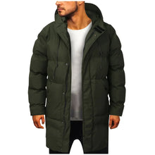 Emil | Herren Wasserdichter Warm-Mantel für Herbst in Grün